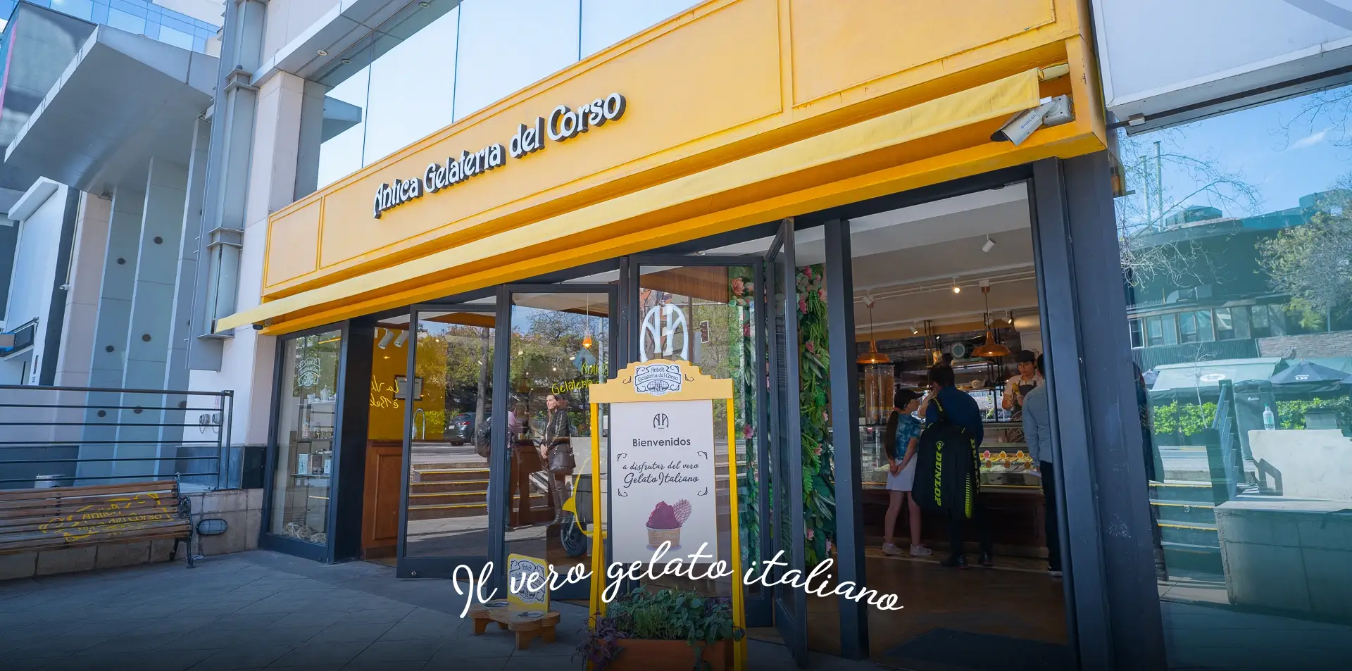 Fachada Antica Gelateria del Corso